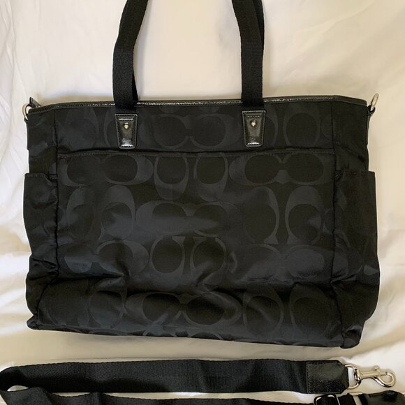 Coach Large Black Tote - Picture 2 of 3
